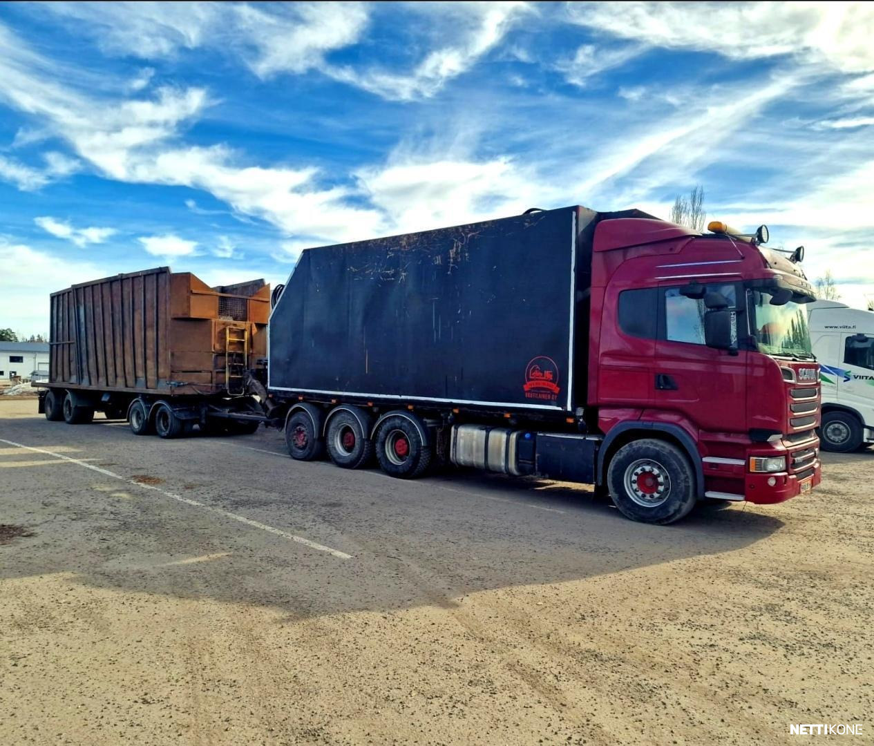 Scania R 730 8x4 + Jyki 4-aks. Risuyhdistelmä