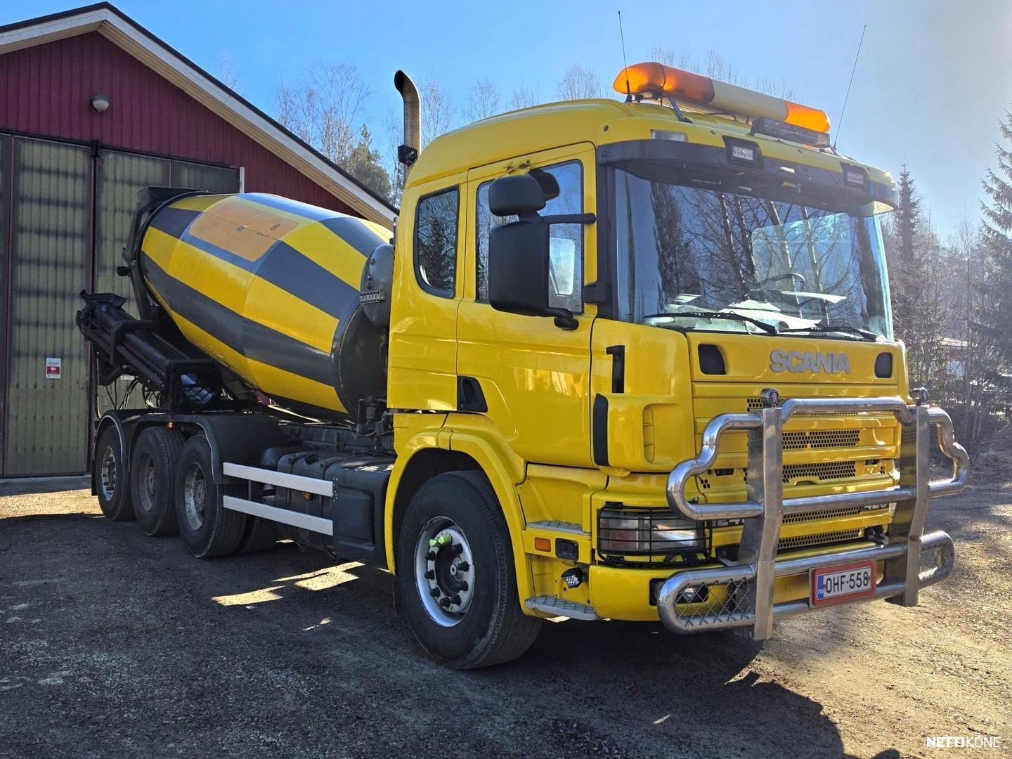 Scania 124G 420 8X4 Betoniauto Katsastettu 18.03.2026